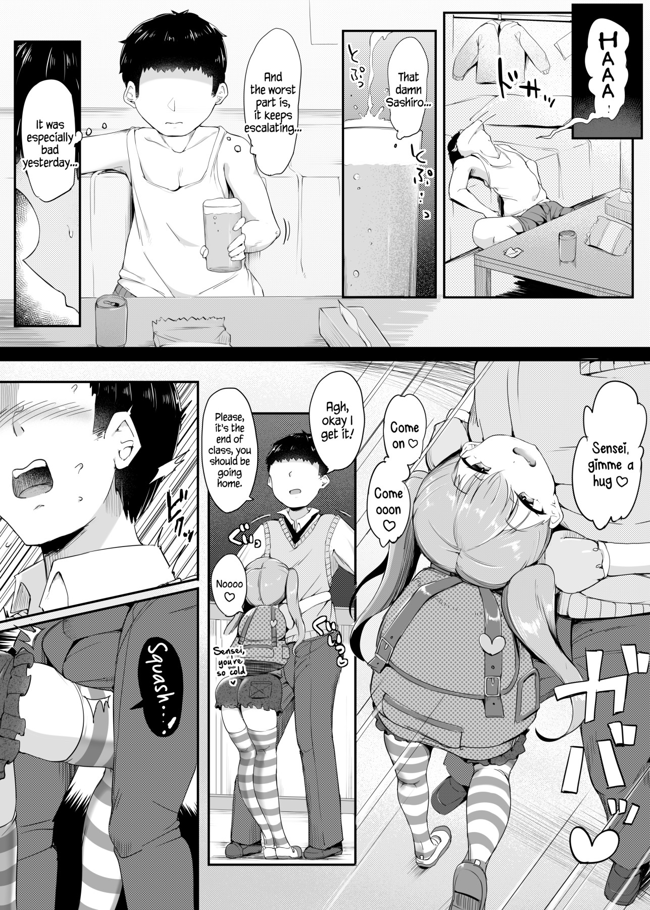 Hentai Manga Comic-Adults are so Weak~-Read-5